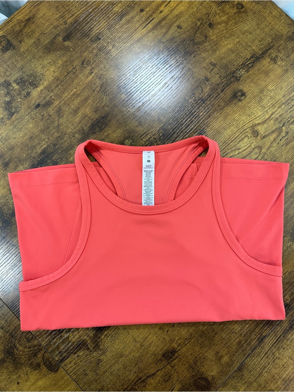 Lululemon Align Waist-Length Racerback Tank Top, Pale Raspberry, 12 - Picture 8 of 14